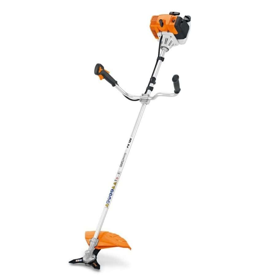 DESBROZADORA STIHL FS 120 CON CUCHILLA