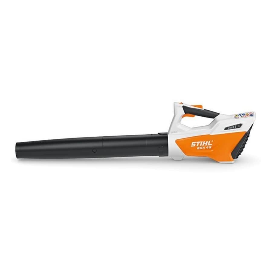 SOPLADOR BGA 45 STIHL CON BATERIA INTEGRADA. TU ALIDAO PERFECTO PARA SOPLAR PEQUEÑAS SUPERFICIES CON EL MENOR RUIDO Y CN UN SOPLADOR LIGERO.