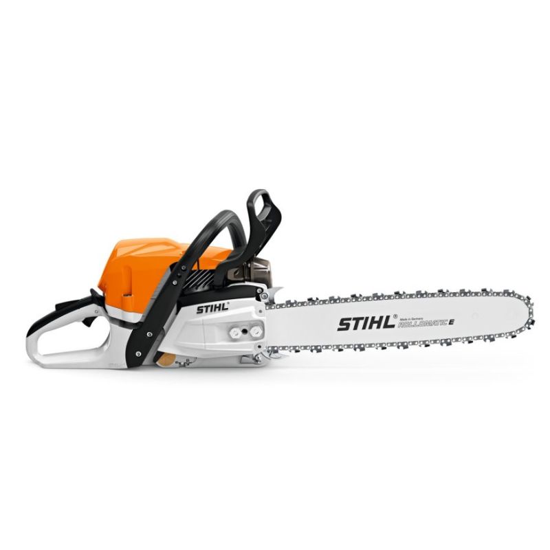 UNA MOTOSIERRA GRANDE STIHL MS 440 DISPONIBLE PARA ALQUILAR EN LOGROÑO LA RIOJA.