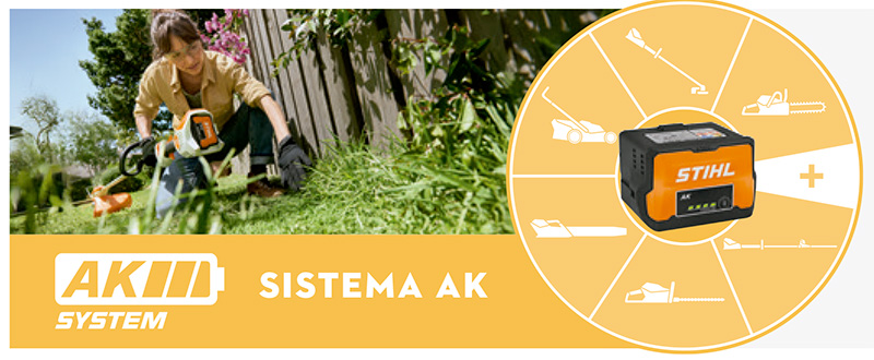 bateria stihl sistema ak