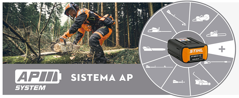 bateria stihl sistema ap