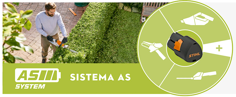 bateria stihl sistema as