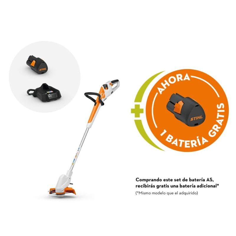 OFERTA FSA 30 STIHL una segunda bateria completamente de regalo