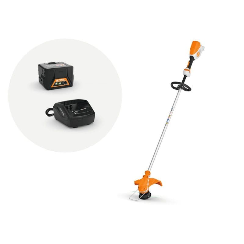 KIT DE DESBROZADORA A BATERIA STIHL FSA 60 R CON BATERIA AK 20 Y CARGADOR AL 101