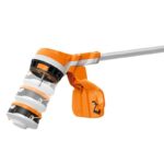 LA FSA 70 R CUANTA CON SU CABEZAL RAPID CLICK PARA FACILITAR EL TRABAJO DE CARGA Y CAMBIO DE CARRETE
