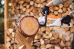 MSA 80 - LA MOTOSIERRA DE STIHL DEMOSTRANDO PORQUE ES LA MAS POTENTE DEL SISTEMA AK