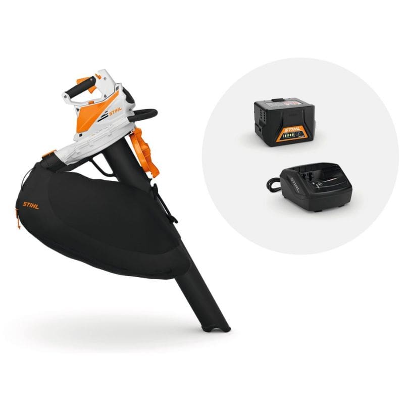 EL SET DE SHA 56 CON BATERIA AK 20 Y CARGADOR AL 101 DE STIHL